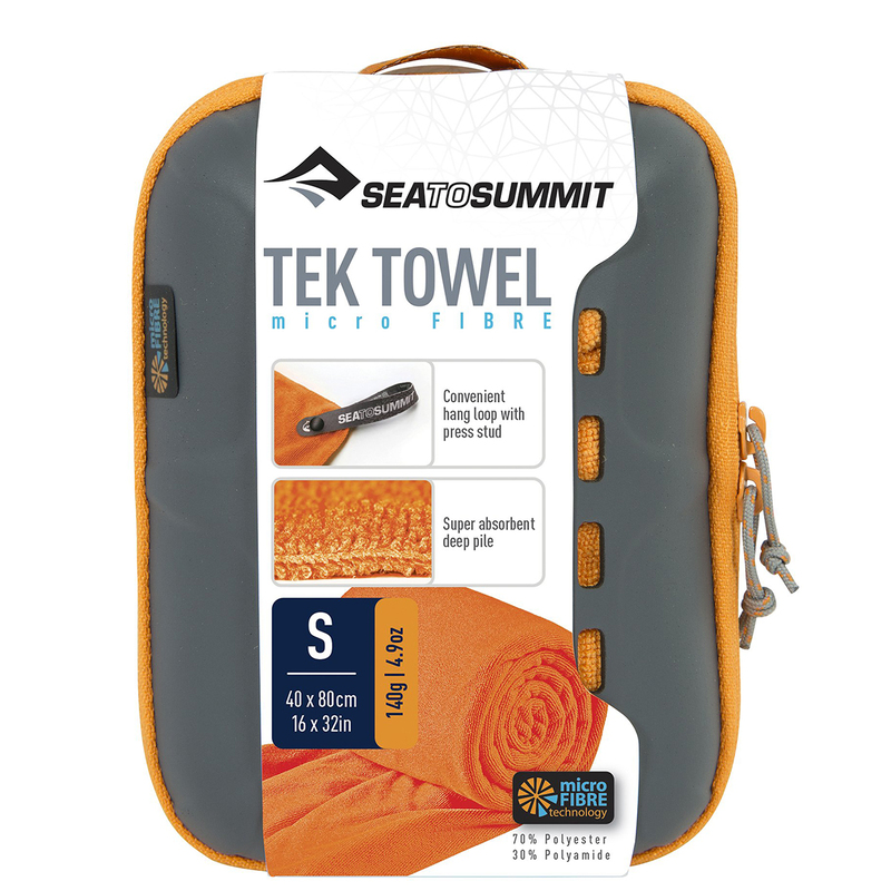 Sea to Summit Tek Towel, 30 x 60cm, Pacific Blue