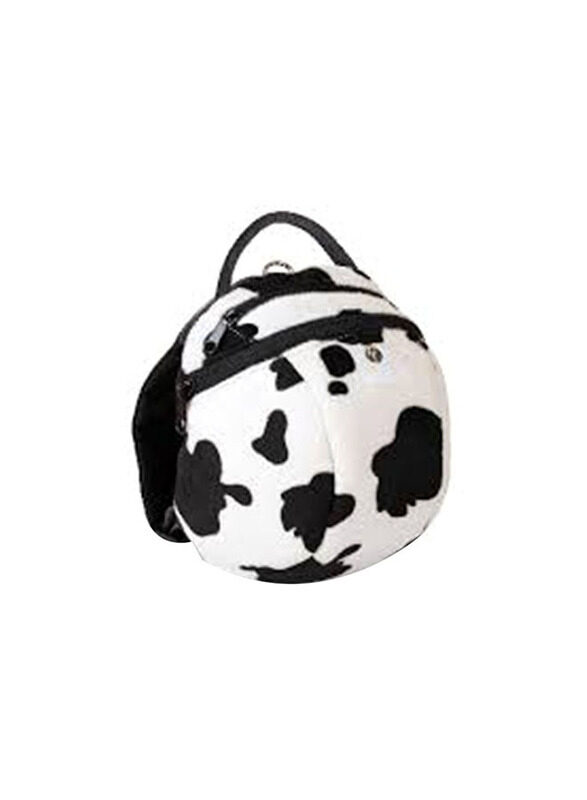 Little Life Toddler Cow Animal Daysack with Safety Rein, Black/White