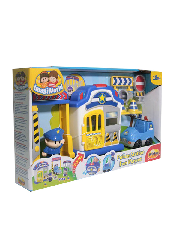 Winfun Police Station Fun Playset, 18+ Months