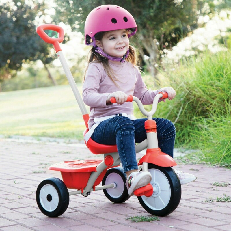 SmarTrike Folding Fun Tricycle, Red, Ages 15 Months+