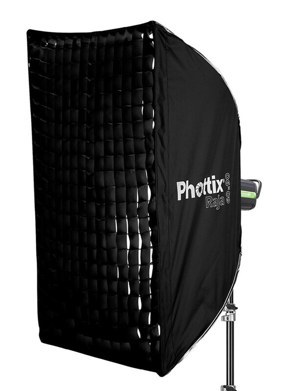 

Phottix Photo & Studio Raja Quick Folding Softbox, 60cm x 90cm, Black