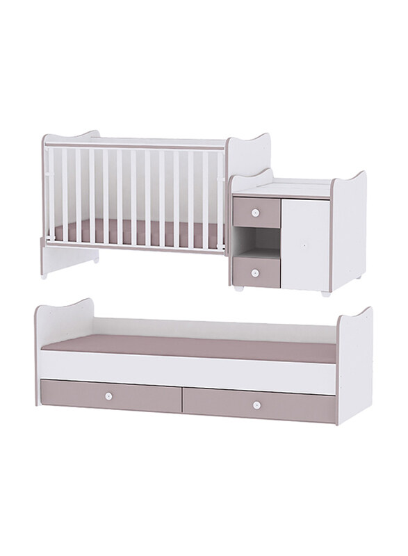 

Lorelli Classic Baby Bedding Combo Set, White/Coffee