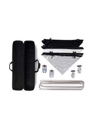 Manfrotto Pro Scrim All In One Kit, Medium, MLLC1201K, Black