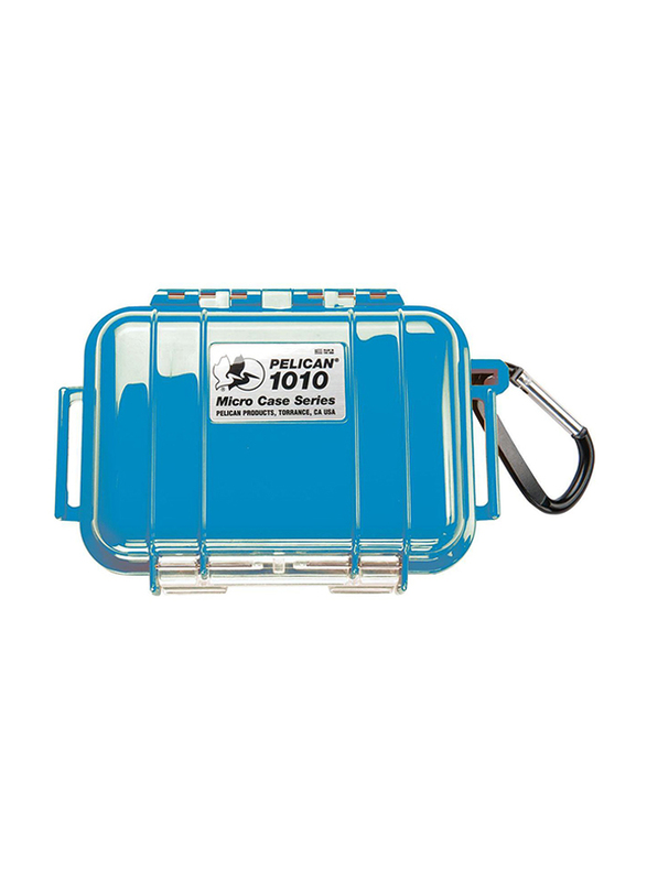 Pelican 1010 WL/WI-BK Micro Case, Blue