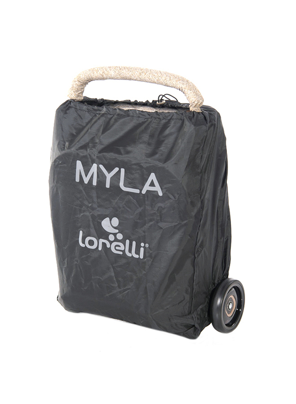 Lorelli Classic Myla Baby Stroller, Black Marble