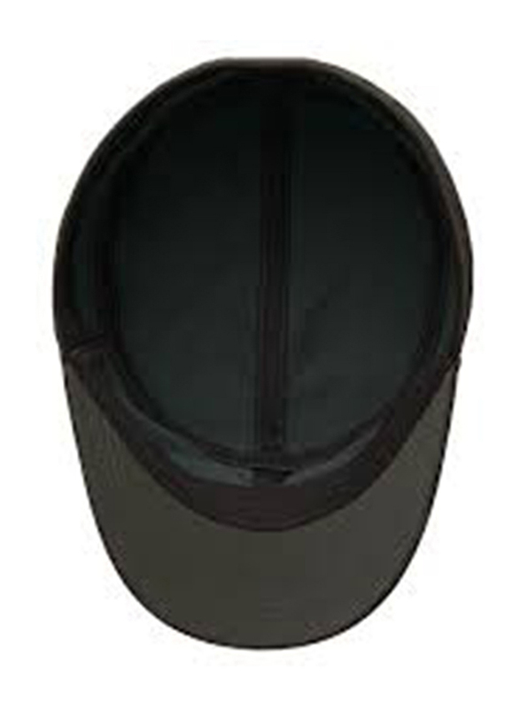 Buff Checkboard Moss Military Cap for Men, One Size, Green