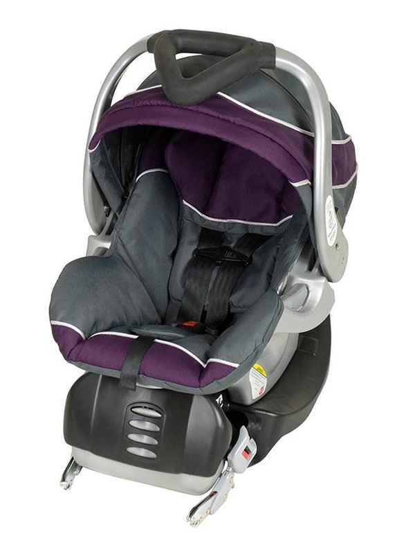 Baby Trend Flex-Loc Rear Facing Car Seat, Grey/Purple