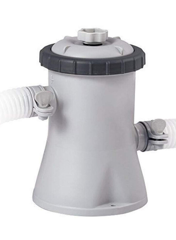 

Intex 330 GPH Cartridge Filter Pump, 28602, Grey