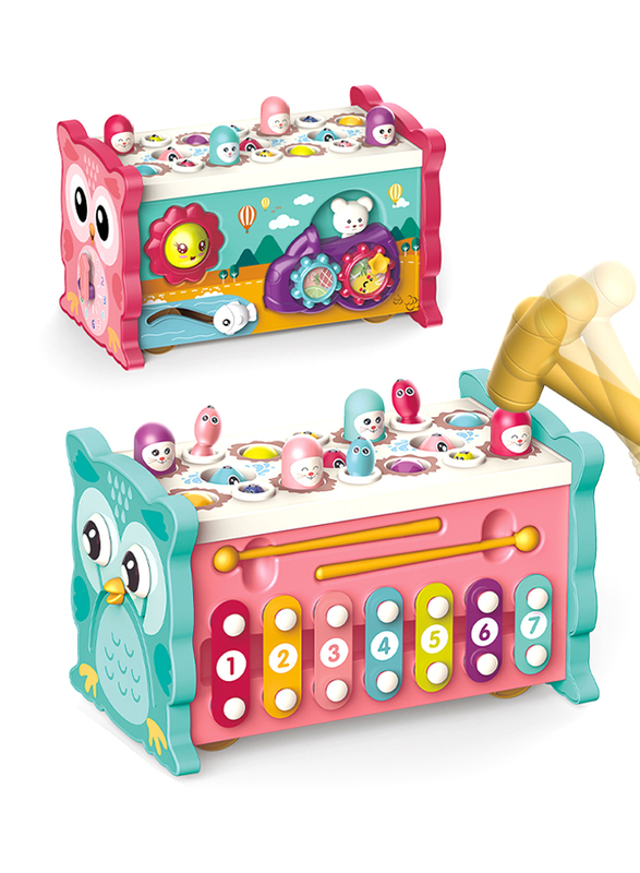 IBI-IRN Hexahedron Magic Box, Infant Toys with Multiple Games and Activities, Months 12+