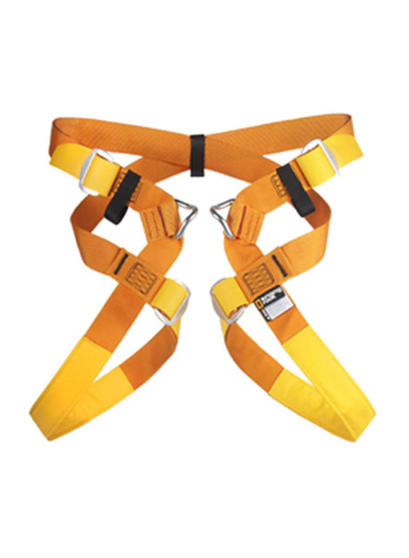 

Singing Rock Digger Light Speleo Body Harness, Uni Size, Orange/Yellow