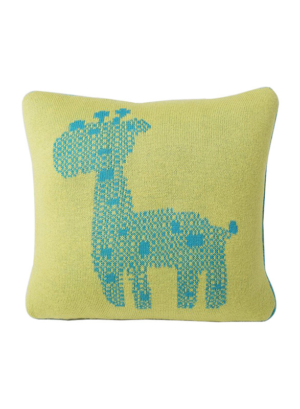 

Pluchi Giraffe Baby Pillows, Bbcshngirf022128, Green/Blue