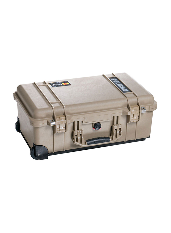 Pelican 1510NF WL/NF Protector Carry-On Case without Foam, Desert Tan