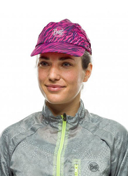 Buff Pro Run Cap for Women, One Size, R-Crystal Pink/Black