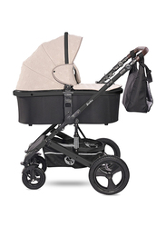 Lorelli Premium 3 in 1 Boston Baby Stroller, String Stars
