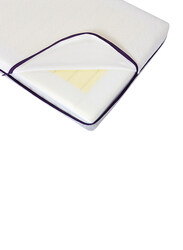 Clevamama AirGo Support Mattress, Cot Bed Size 70 x 140 x 11cm, White