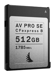 Angelbird 512GB AV Pro CFexpress SE Type B Memory Card, Grey