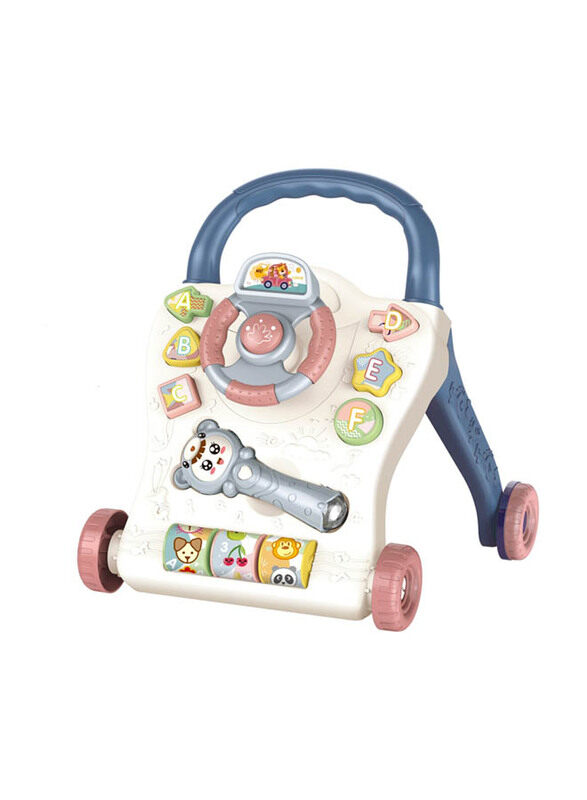 

Bibi-Irn Baby Walker with Magic Musical Light Stick, B8478, Blue