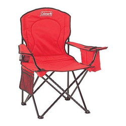 Coleman Cooler Quad Chair, Red