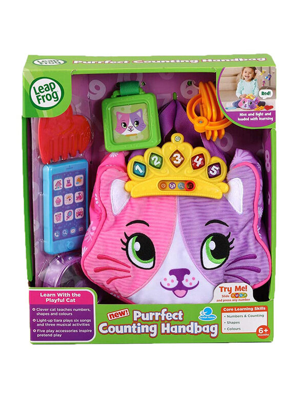 

Leap Frog Purrfect Counting Handbag, Ages 1+