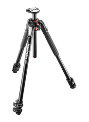 Manfrotto 190 Aluminium 3-Section Tripod Legs, MT190XPRO3, Black