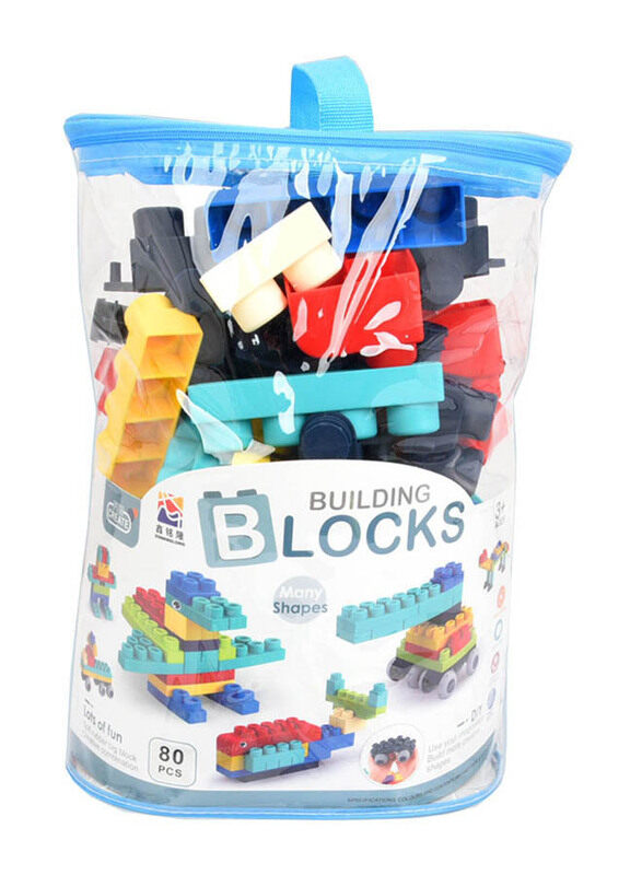 

Stem Soft Buildiong Blocks, 80 Pieces, Ages 3+, Multicolour