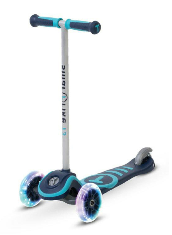 SmarTrike T3 T-Scooter with Safety Gear, Blue, Ages 2+