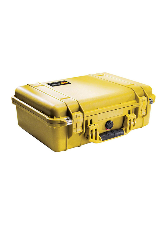 Pelican 1500NF WL/NF Protector Case without Foam, Yellow