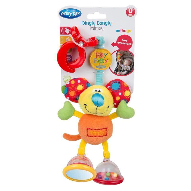 

Playgro Toy Box Dangly Mimsy Toy, Ages 1+