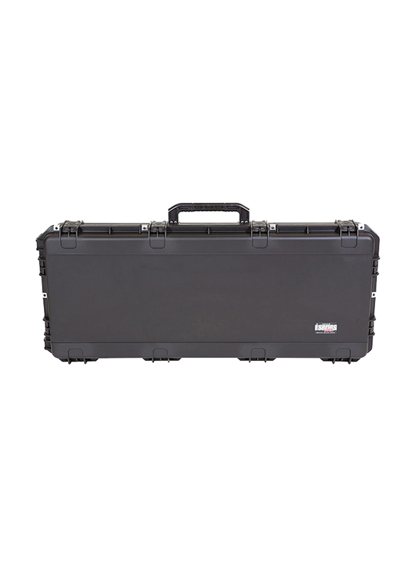 SKB Injection Molded 335 Type Guitar Case with Wheels, Black