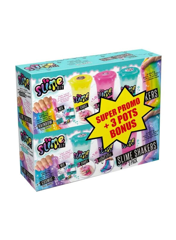 

Canal Toys So Slime DIY Slime Shakers Set with 3-Pot Bonus, 3-Pack, Ages 6+