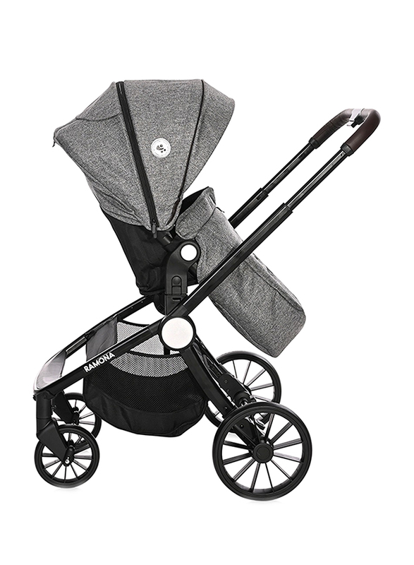 Lorelli Classic Ramona Baby Stroller, Steel Grey