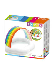 Intex Rainbow Cloud Baby Pool, Upto 3 Years, Multicolour