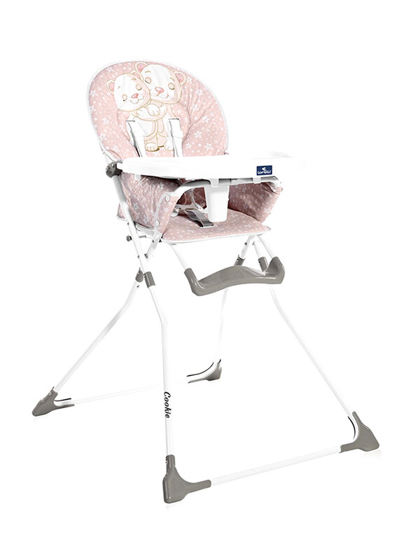 

Lorelli Classic Cookie Bears High Chair, Pink