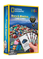 National Geographic Rock & Mineral Card Games, Multicolour