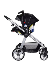 Baby Trend Golite Snap Fit Sprout Travel System, Black/Grey