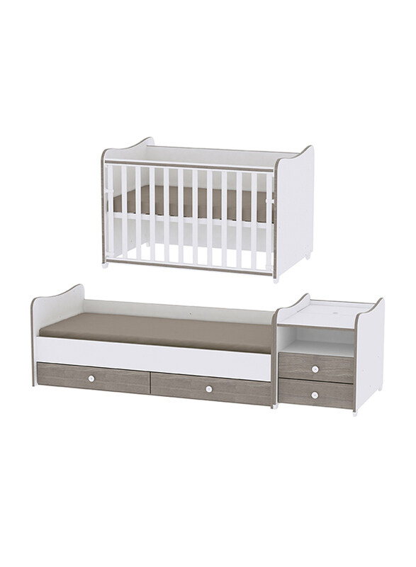 

Lorelli Classic Baby Bedding Combo Set, White/Artwood
