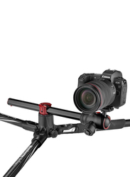 Manfrotto Befree GT XPRO Aluminium Travel Tripod with 496 Center Ball Head, MKBFRA4GTXP-BH, Black