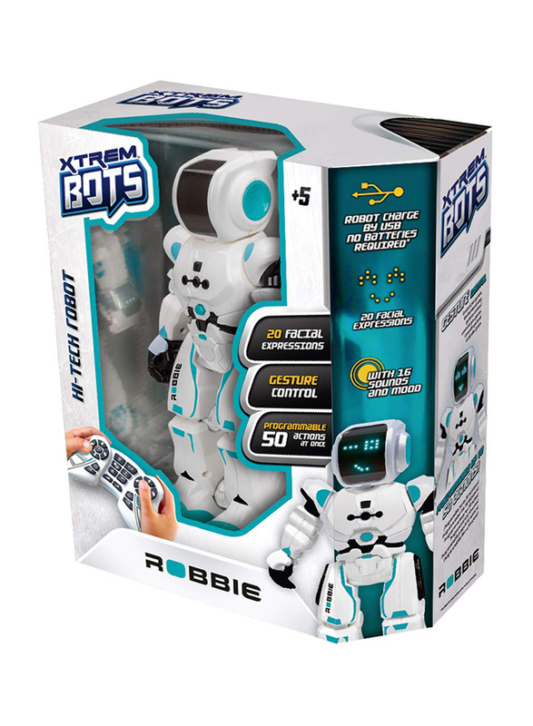 Xtreme Bots Hi-Tech Robbie Bot, Ages 5+