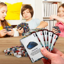National Geographic Rock & Mineral Card Games, Multicolour