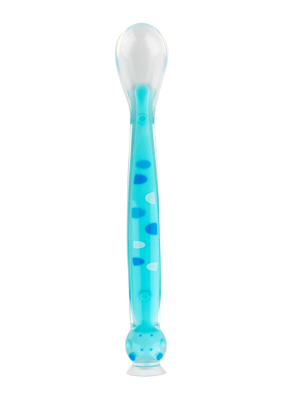 

Tigex Silicone Suction Spoon, Blue