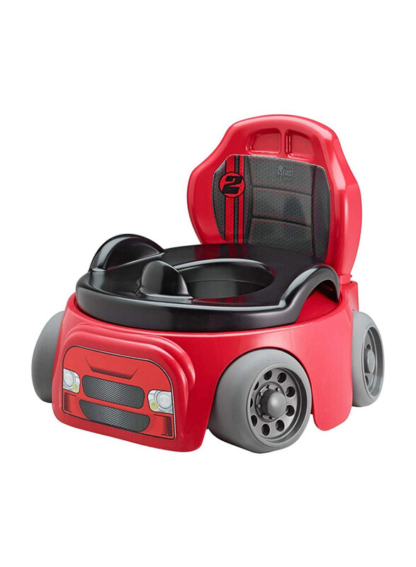 

The First Years Training Wheels Racer Potty System, Red/Black