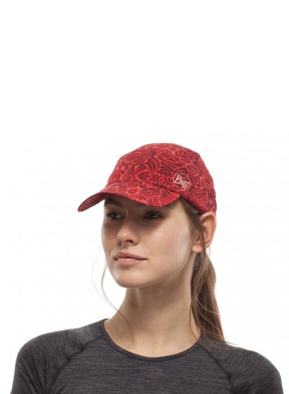 Buff Calyx Grenadine Pack Trek Cap for Women, One Size, Red