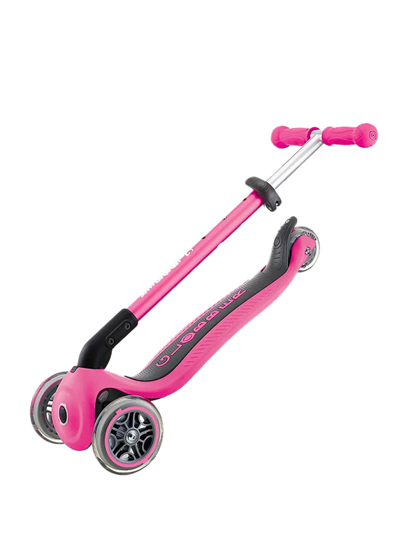 Globber Primo Foldable Scooter, Dark Pink