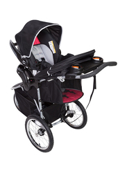 Baby Trend Pathway 35 Jogger Travel, Black/Pink