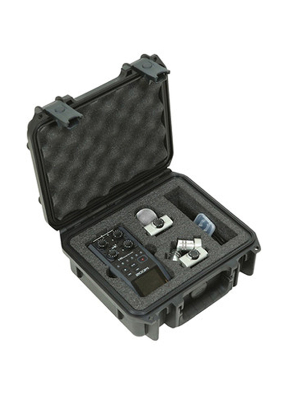 SKB Zoom H6 Recorder iSeries Injection Molded Waterproof Case, Black