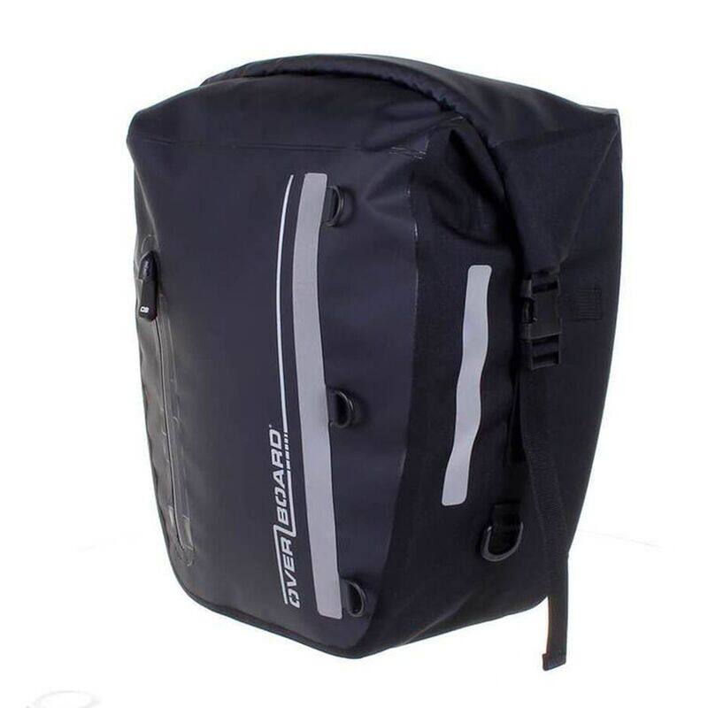 

Overboard Classic Waterproof Bike Pannier, 17L, Black