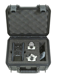SKB Zoom H6 Recorder iSeries Injection Molded Waterproof Case, Black