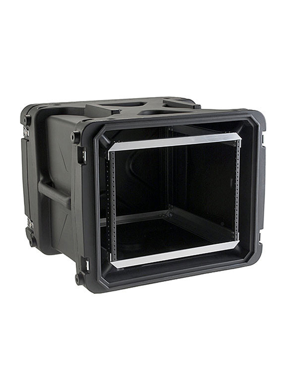 SBK 8 RU Roto Shock Mount Rack Case, Black