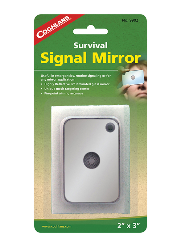 Coghlans Surival Signal Mirror, Silver
