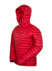 Montane Featherlite Down Micro Jacket for Men, Small, Alpine Red